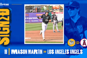Mason Martin Has Contract Purchased by Los Angeles Angels