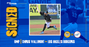 Chris Vallimont Has Contract Purchased by Los Angeles Dodgers