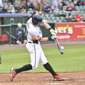 Ducks Use Two-Out Runs to Top Revs in Opener