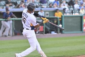 Reyes’ Bases Loaded Triple Pushes Revs Past Ducks in Seesaw Battle