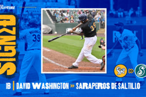 David Washington has Contract Purchased by Saraperos de Saltillo