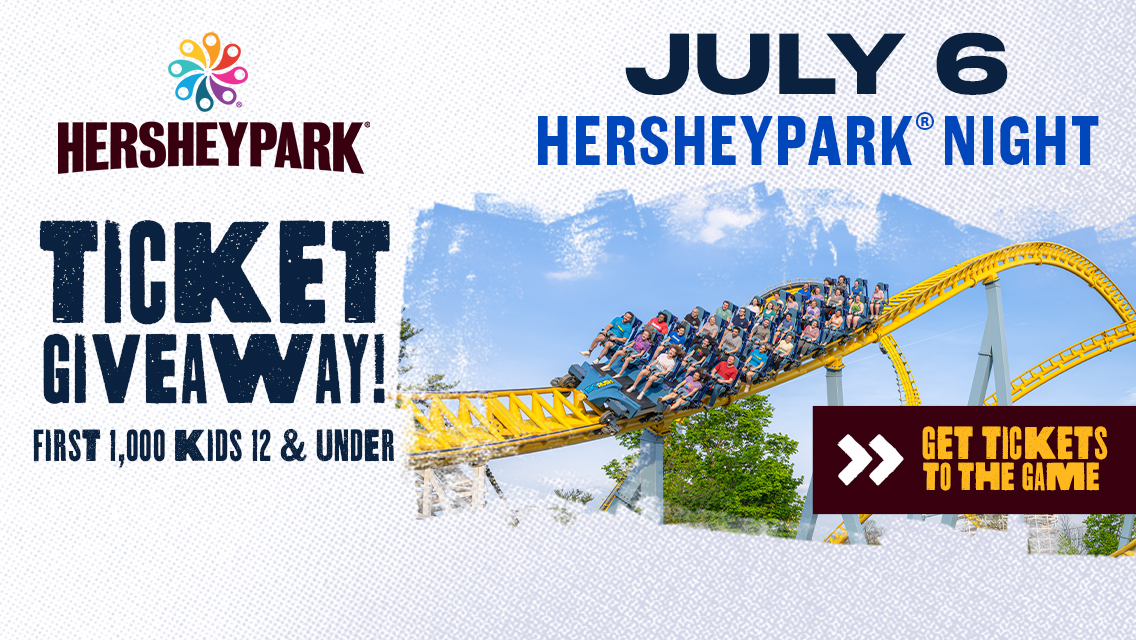 GET HERE EARLY – FREE HERSHEYPARK PASSES!