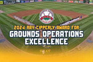 York Revolution Awarded Atlantic League’s Ray Cipperly Award for Grounds Operations Excellence