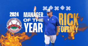 FORNEY NAMED ATLANTIC LEAGUE MANAGER OF THE YEAR