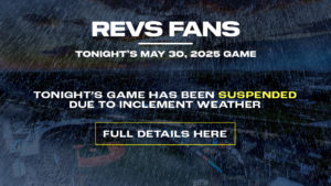 REVS VS. DUCKS GAME SUSPENDED
