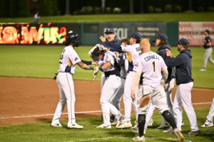Revs Stun Crabs with Late Comeback