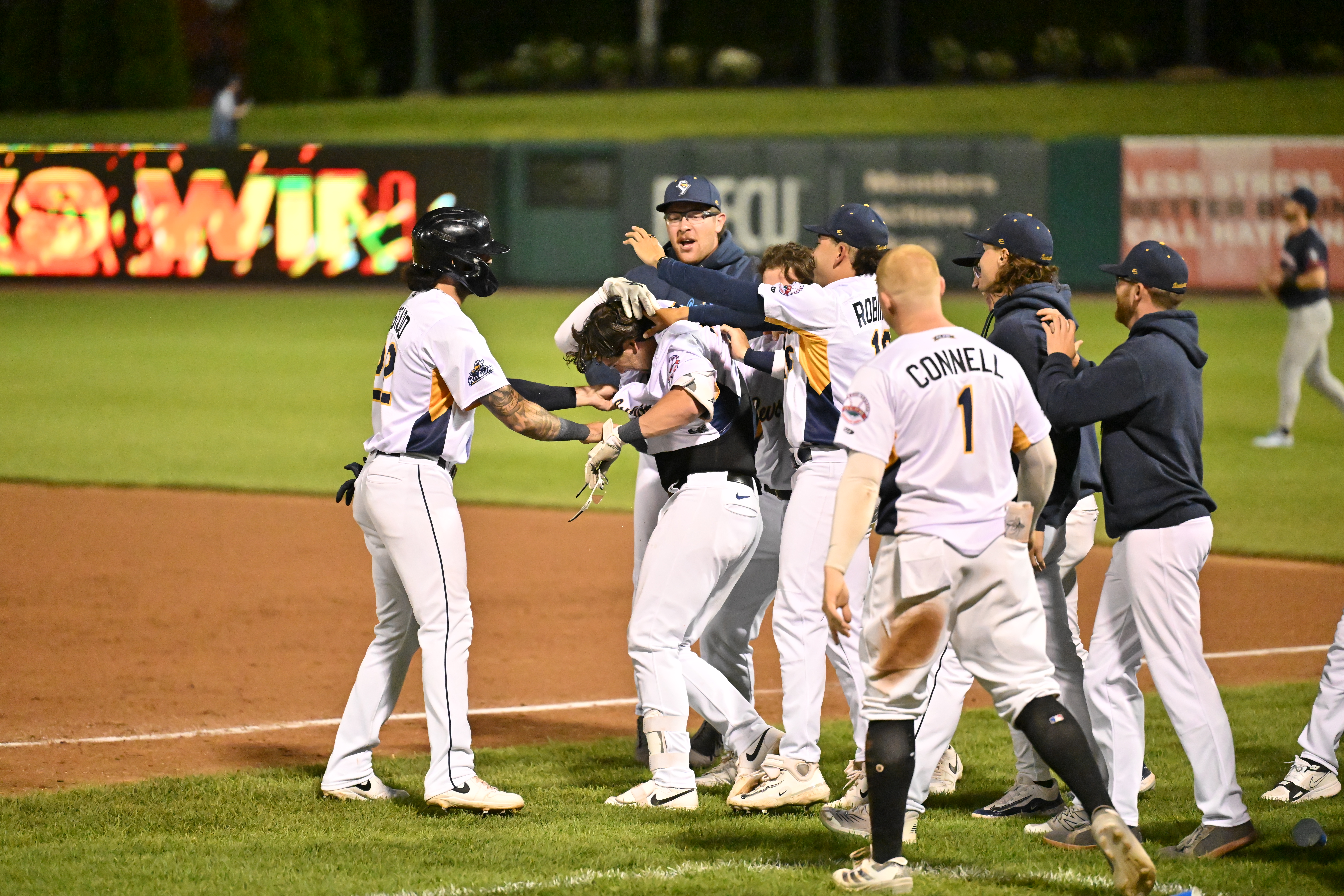 Revs Stun Crabs with Late Comeback