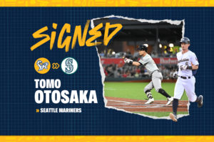 PRESS RELEASE: Otosaka’s Contract Purchased by Seattle Mariners