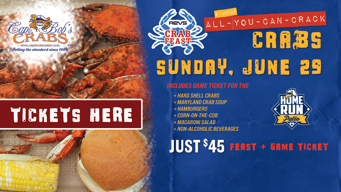 Get crackin’ because Captain Bob’s Crab Feast is BACK!