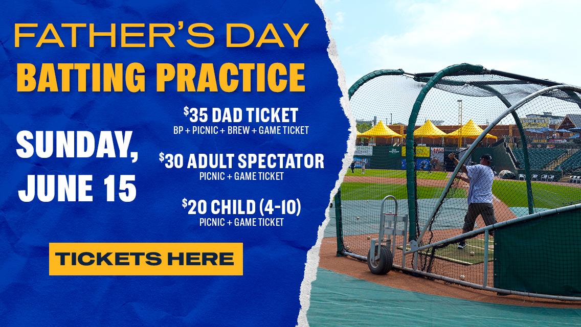 Batting Practice + Beer? Happy Father’s Day!