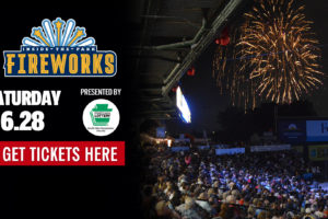 Fireworks & Baseball… the best Saturday Night