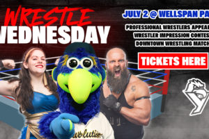Professional wrestlers are coming to WellSpan Park!