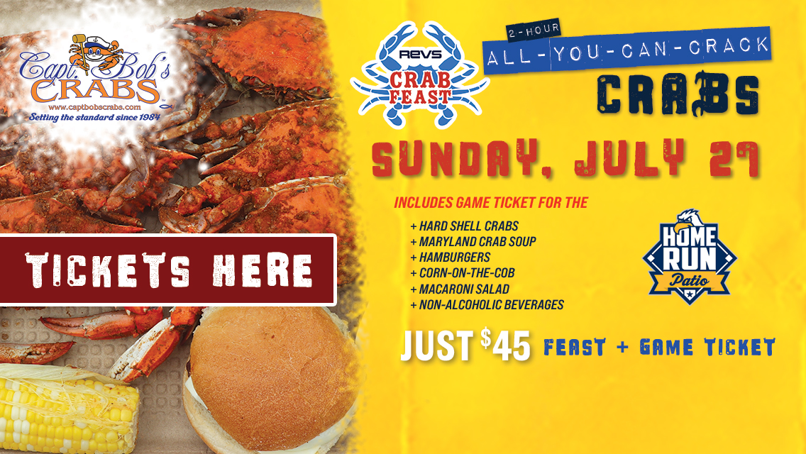 The crabs are BACK @ WellSpan Park!