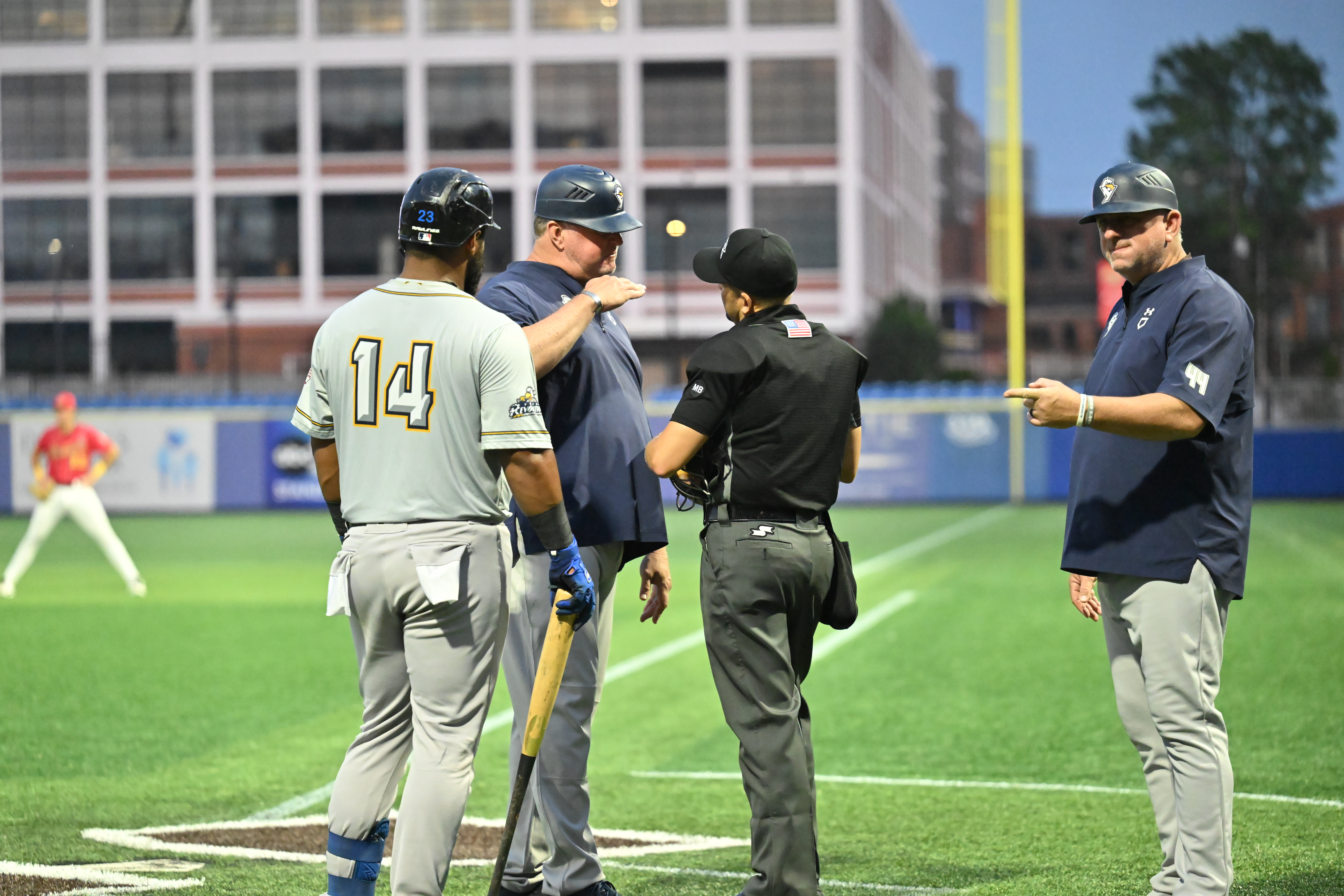 Big Inning Dooms Revs in Second Half Opener