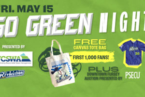 Free Tote Bag, Jersey Auction & Baseball — Go Green This Friday!