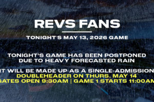 Revs vs. FerryHawks May 13, 2026 Game Postponed