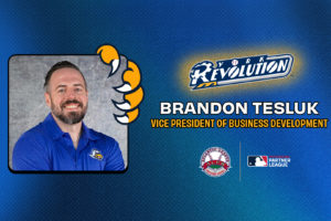 PRESS RELEASE: Tesluk Named Revolution Vice President