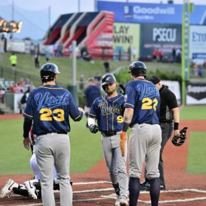 Dunn Delivers Another Blast but Stormers Pull Away in Opener