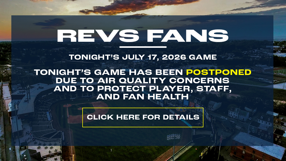 Tonight’s Game Postponed – Click to Learn More