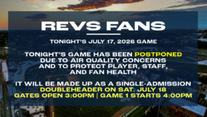 Revs FerryHawks Postponed Due to Air Quality