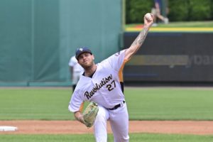 Revs’ Costa Named Atlantic League Pitcher of the Week