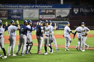 Revs Outlast Stormers in Extra Inning Classic