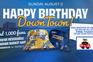 Come party with DownTown and his mascot friends!