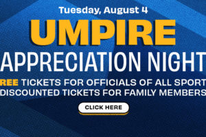 FREE tickets for all officials!