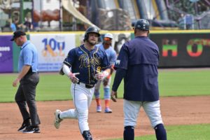 Dunn Named Atlantic League Player of the Month