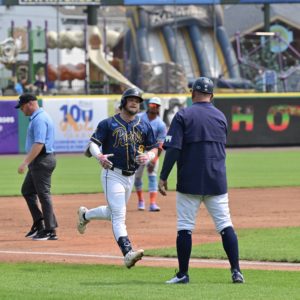 Dunn Named Atlantic League Player of the Month