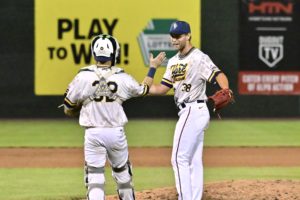 Bullpen Ices Out Rockers as Revs Come from Behind for Second Straight Win
