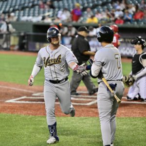 Dunn Ties All-Time Franchise Mark but Revs Otherwise Held in Check in Sunday’s Finale