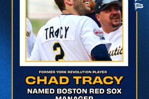 Former Revs Great Chad Tracy Guides Red Sox Into MLB Postseason